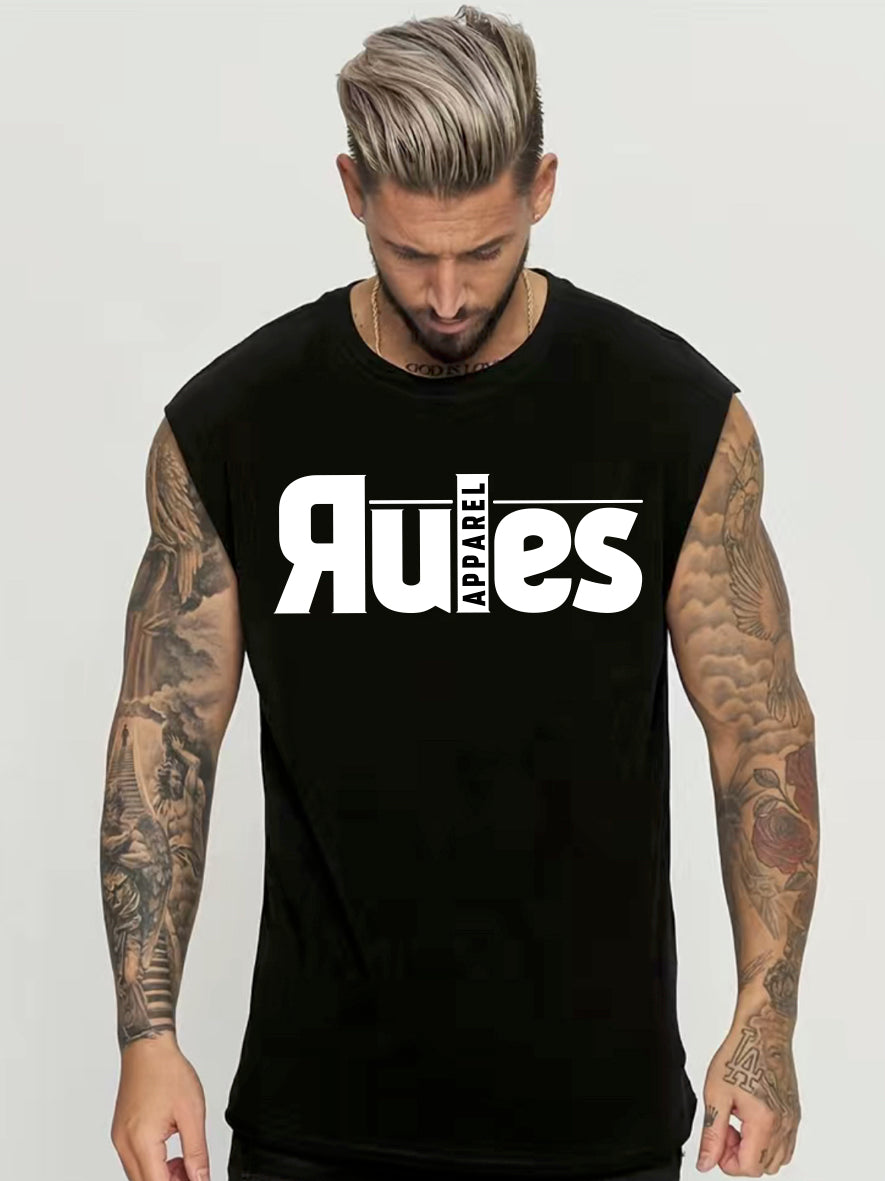 Canotta Rules Uomo Black style 2