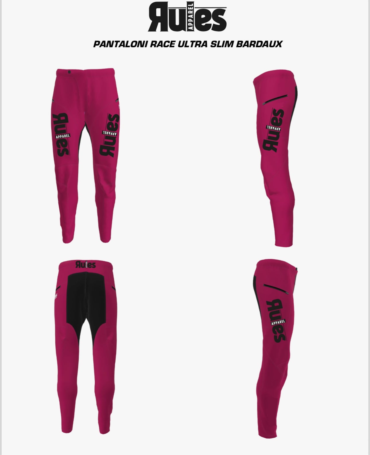 Pantalone Bardaux Rules Race Slim