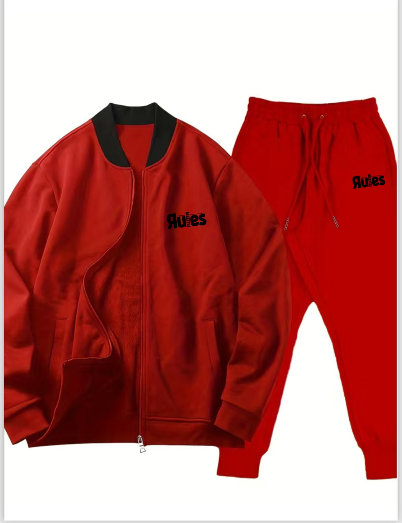 Tuta Rules Completa 2 set Rossa